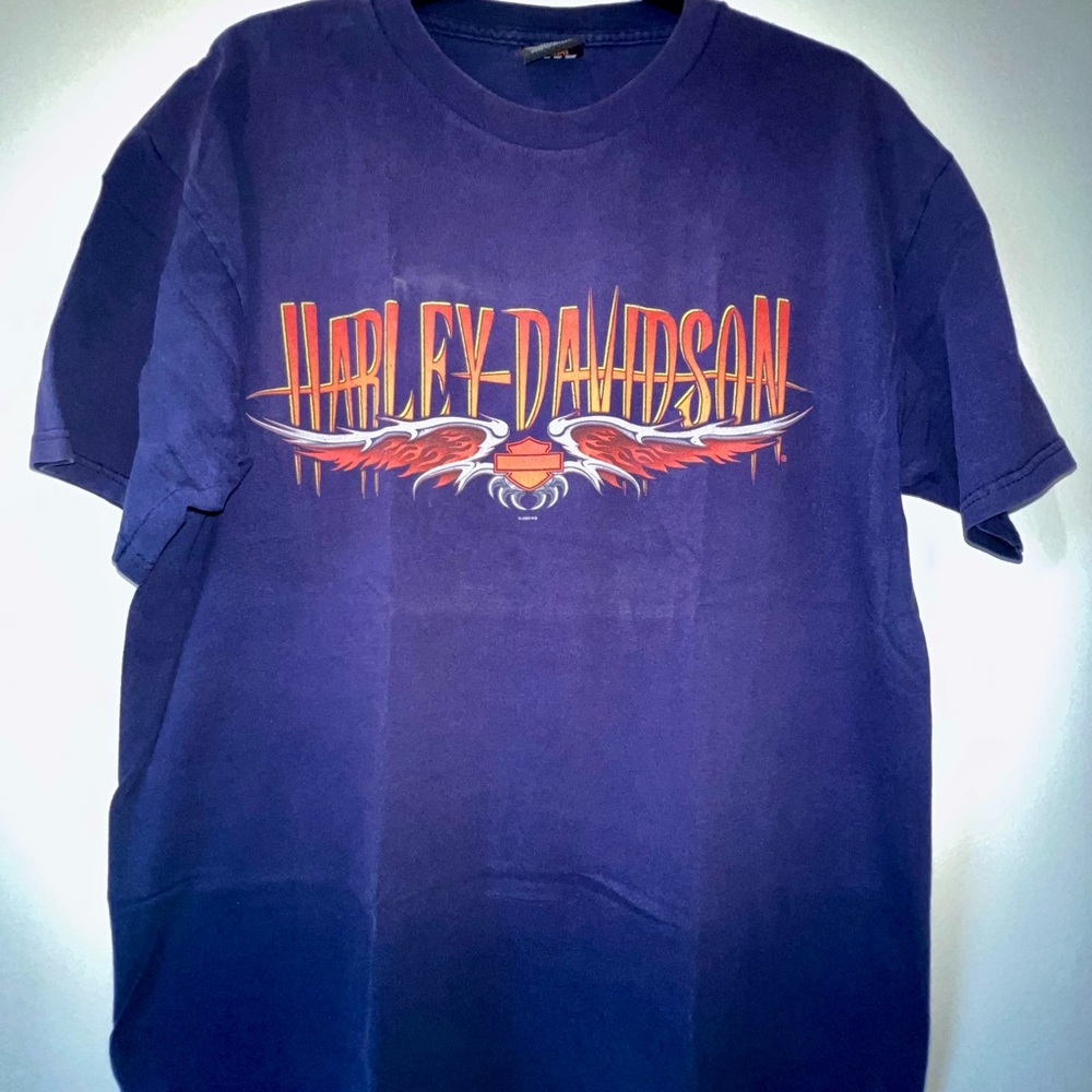 AUTHENTIC Harley-Davidson Purple Tee OC/IRVINE, CA